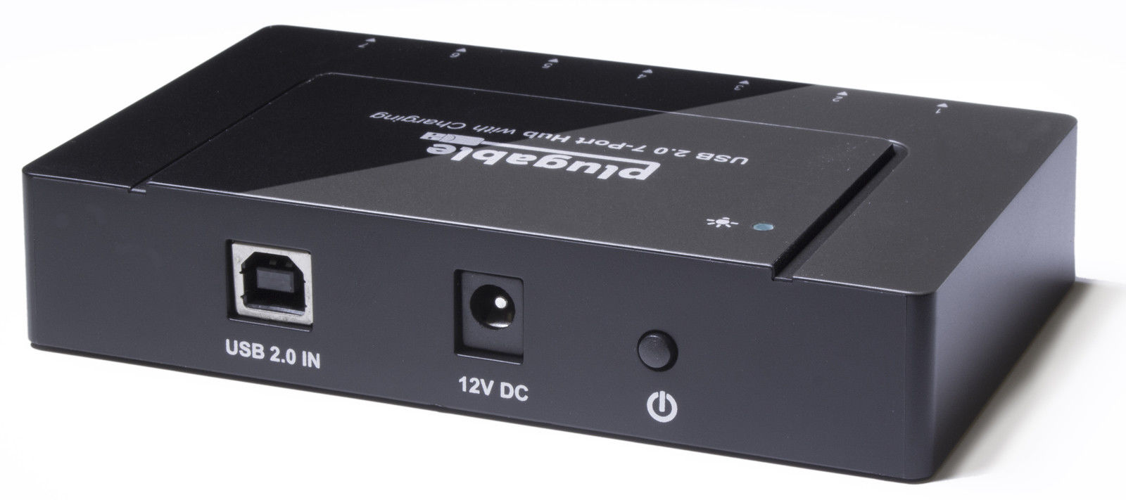 Plugable USB 2.0 7-Port Hub with 60W Power Adapter - Image 2